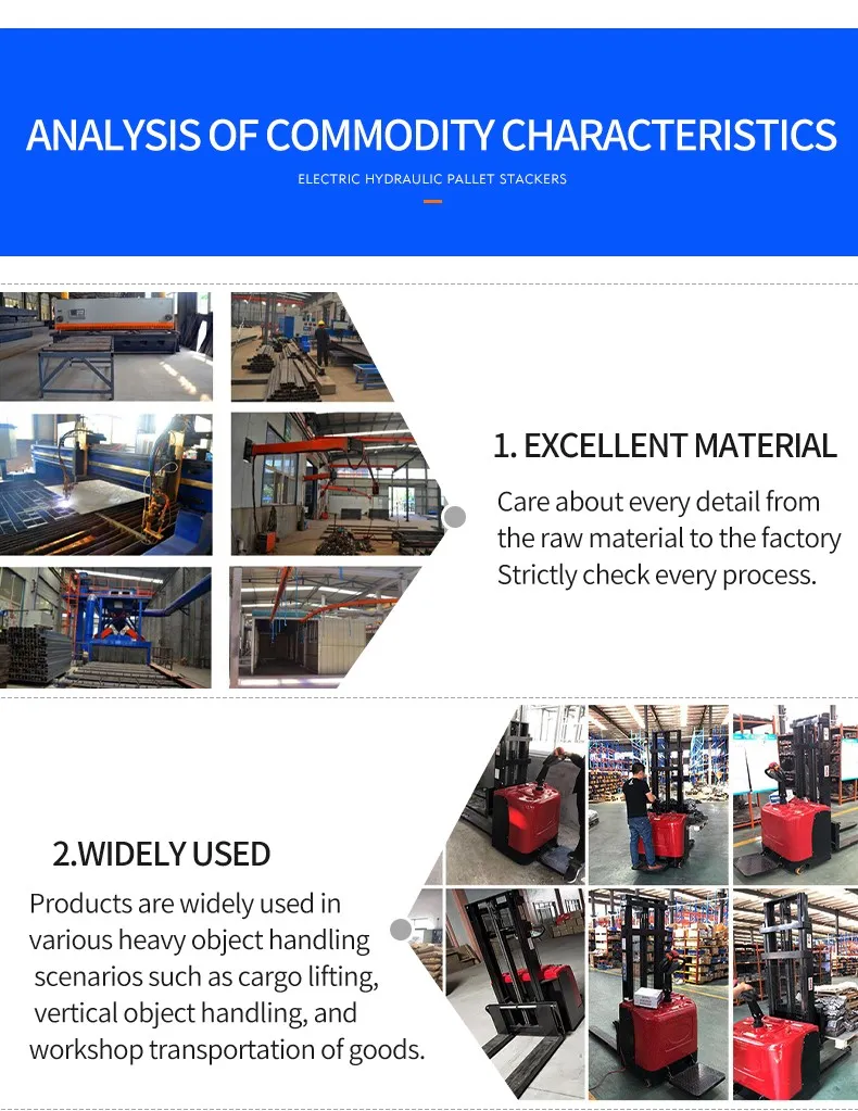 pallet stacker electric pallet stacker electric