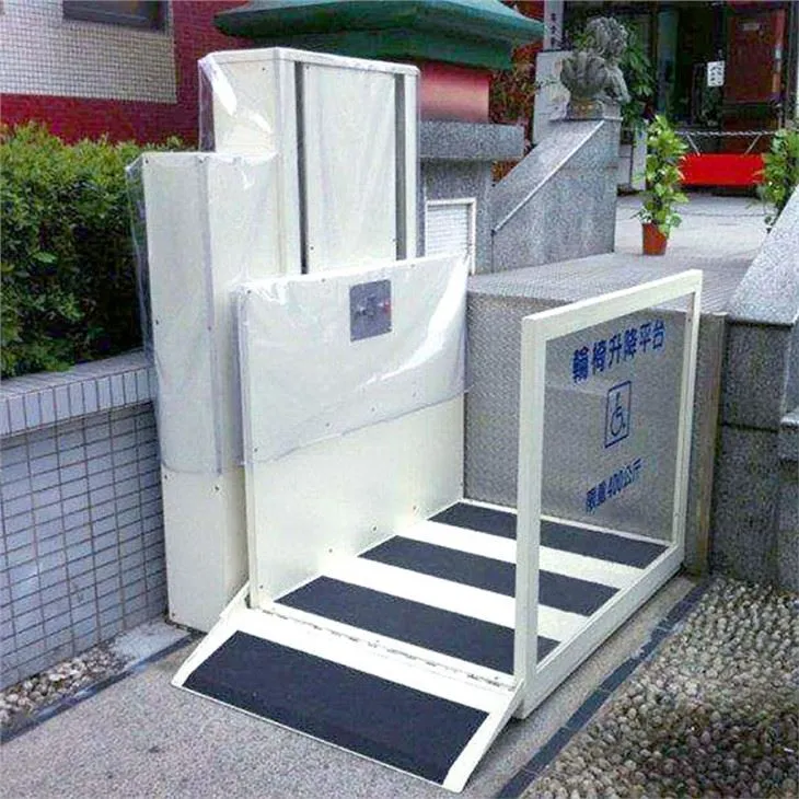 מעלית מעלית חשמלית למרפסת