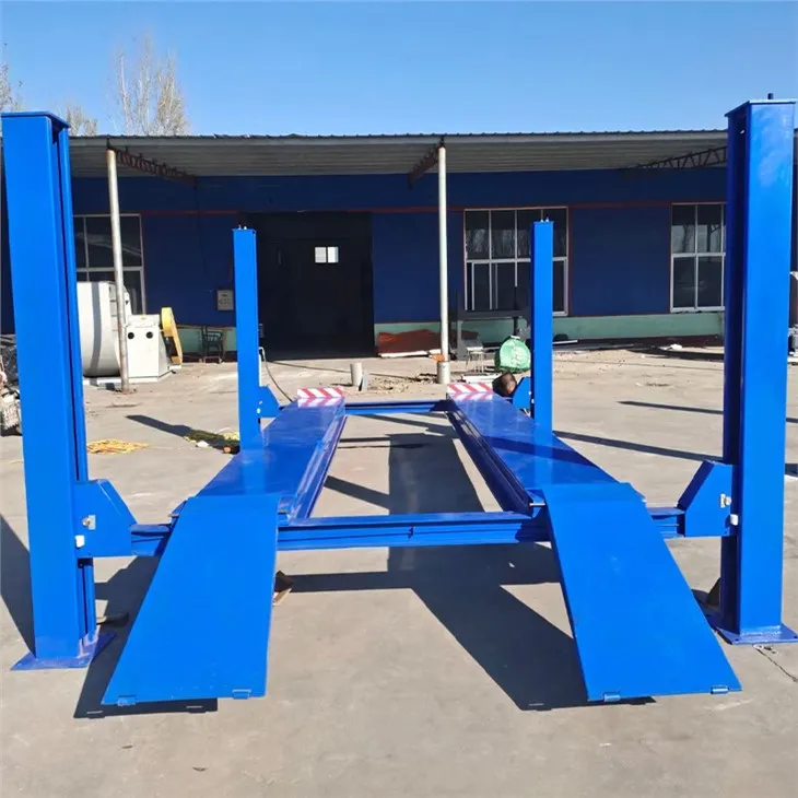 מעלית מכוניות ארבע פוסטים