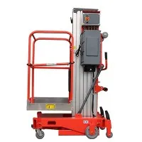 מעלית אלומיניום אנכית ניידת