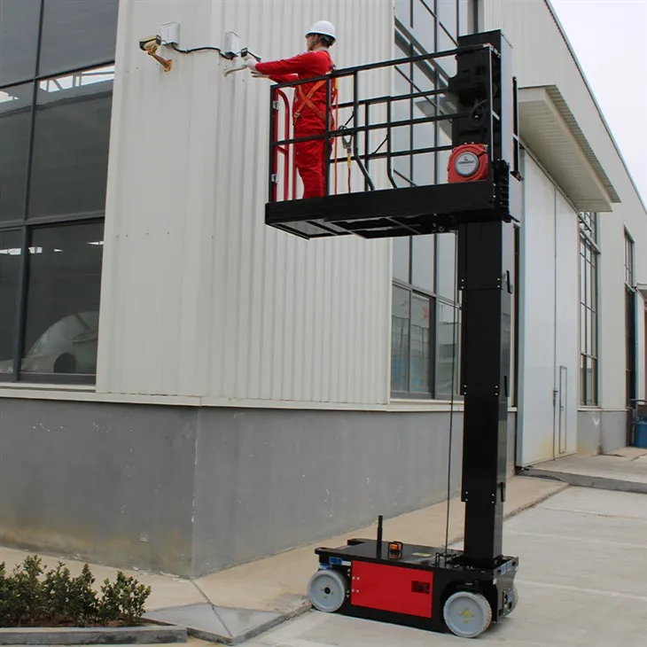 הרמת תורן אנכית -של 8 מ'