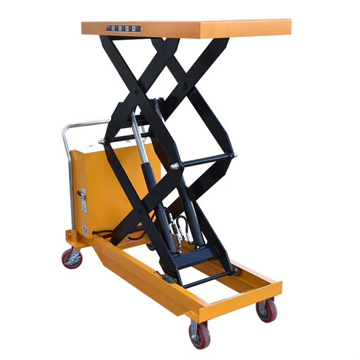 עגלות מעלית מספריים ממונעות