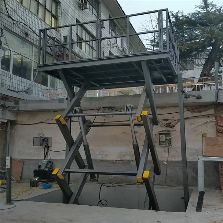 מעלית מספריים נייחת